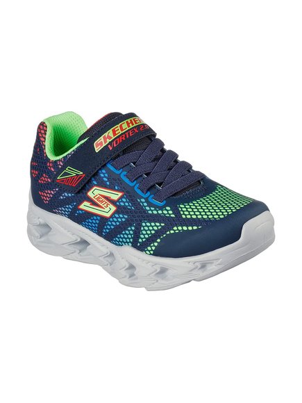 ΠΑΙΔΙΚΑ ΣΚΟΥΡΑ ΜΠΛΕ ΠΑΠΟΥΤΣΙΑ SKECHERS S LIGHTS VORTEX 2.0 ΓΙΑ ΑΓΟΡΙΑ