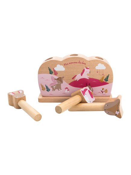 SERGENT MAJOR ΠΑΙΔΙΚΟ ΞΥΛΙΝΟ ΠΑΙΧΝΙΔΙ SERGENT MAJOR ΓΙΑ ΚΟΡΙΤΣΙΑ - ΠΟΛΥΧΡΩΜΟ