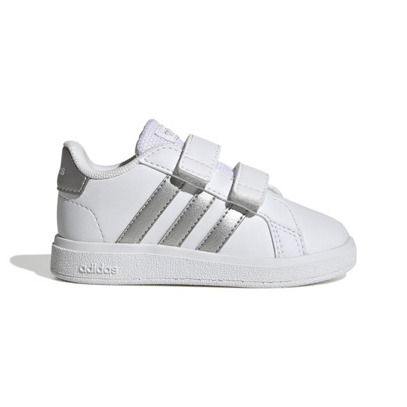 Βρεφικά Παπούτσια ADIDAS Court Silver