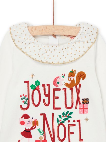 Βρεφική Μπλούζα για Κορίτσια Joyeux Noel