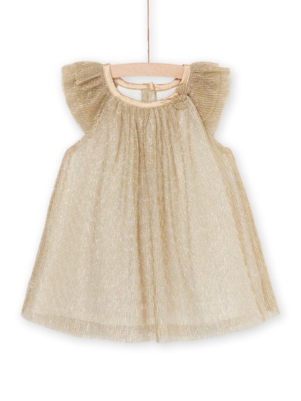 Βρεφικό Φόρεμα για Κορίτσια Festive Gold