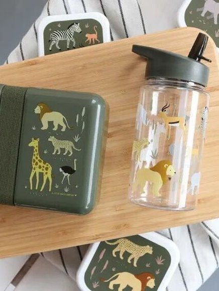 A LITTLE LOVELY COMPANY: ΠΑΓΟΥΡΙ 450ML "SAVANNA" - ΠΟΛΥΧΡΩΜΟ φωτογραφία