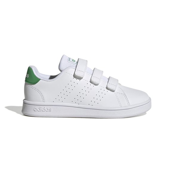 ADIDAS Παιδικά Παπούτσια ADIDAS Advantage Green (Μεγέθη 28-35) - ΛΕΥΚΟ
