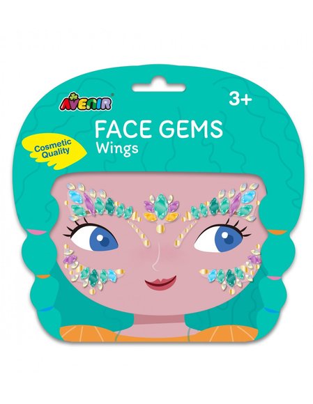 AVENIR Avenir Face Gems Φτερά - ΠΟΛΥΧΡΩΜΟ