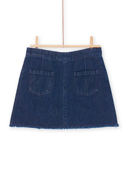 Παιδική Φούστα για Κορίτσια Dark Denim
