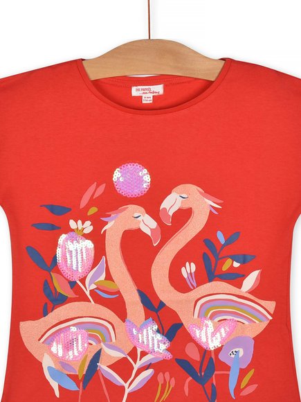 Παιδική Μπλούζα για Κορίτσια Red Flamingo