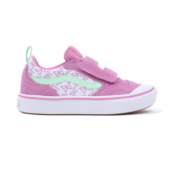 ΒΡΕΦΙΚΑ ΠΑΠΟΥΤΣΙΑ VANS OLD SKOOL V COMFYCUSH PINK ΓΙΑ ΚΟΡΙΤΣΙΑ – ΡΟΖ