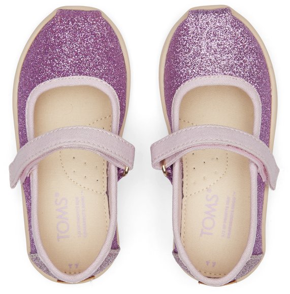 Βρεφικά Παπούτσια Τoms για Κορίτσια Glitter Purple