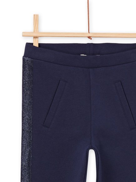 ΠαιδικόΠαντελόνι για Κορίτσια Navy Glitter