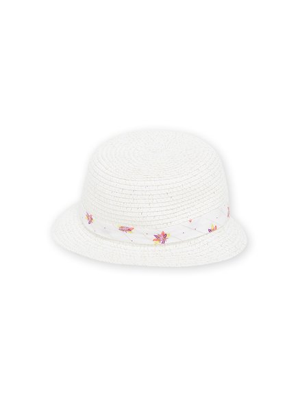 Βρεφικό Καπέλο για Κορίτσια Classic White