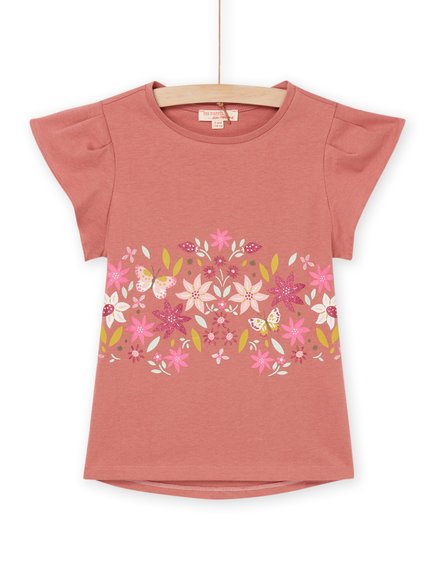 Παιδική Μπλούζα για Κορίτσια Puce Floral