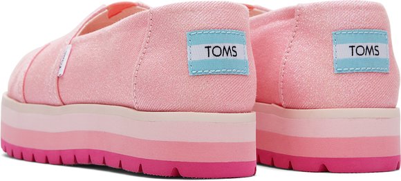 Παιδικά Παπούτσια Toms Platform για Κορίτσια Pink