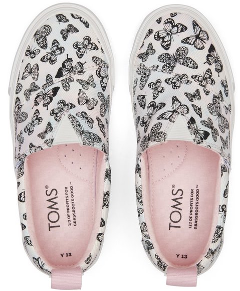Παιδικά Παπούτσια TOMS Pink Butterflies