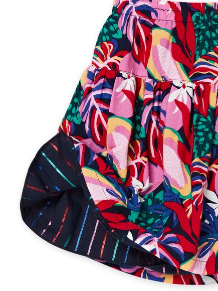 Παιδική Φούστα για Κορίτσια Navy Floral