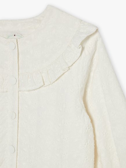 Παιδικό Πουκάμισο για Κορίτσια Creme Fairytale