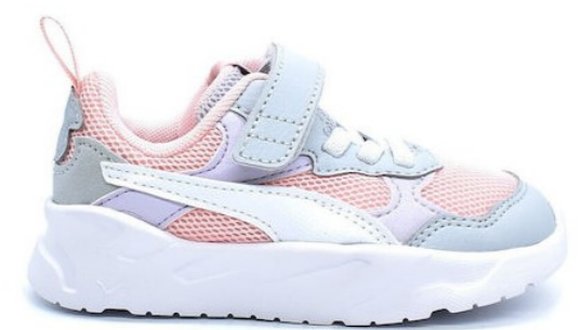 ΒΡΕΦΙΚΑ ΡΟΖ ΑΘΛΗΤΙΚΑ ΠΑΠΟΥΤΣΙΑ PUMA TRINITY ΓΙΑ ΚΟΡΙΤΣΙΑ – ΓΚΡΙ