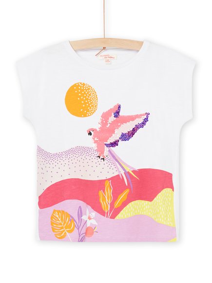 Παιδική Μπλούζα για Κορίτσια Parrot Under the Sun