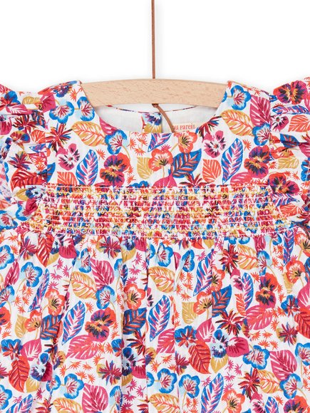 Βρεφικό Φόρεμα για Κορίτσια Multicolour Leaves