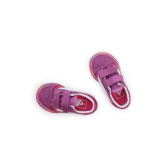 ΒΡΕΦΙΚΑ VANS OLD SKOOL SNEAKERS ME GLITTER ΓΙΑ ΚΟΡΙΤΣΙΑ
