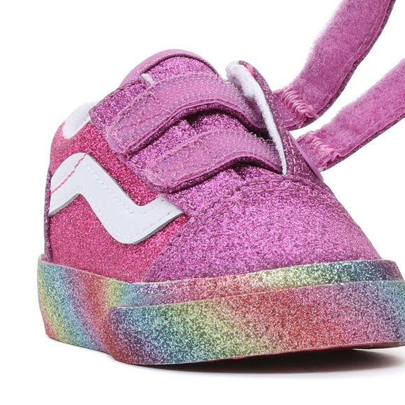 ΒΡΕΦΙΚΑ VANS OLD SKOOL SNEAKERS ME GLITTER ΓΙΑ ΚΟΡΙΤΣΙΑ