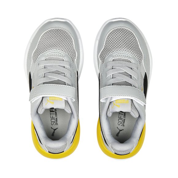Παιδικά Παπούτσια Puma X-Ray για Αγόρια Grey/Yellow
