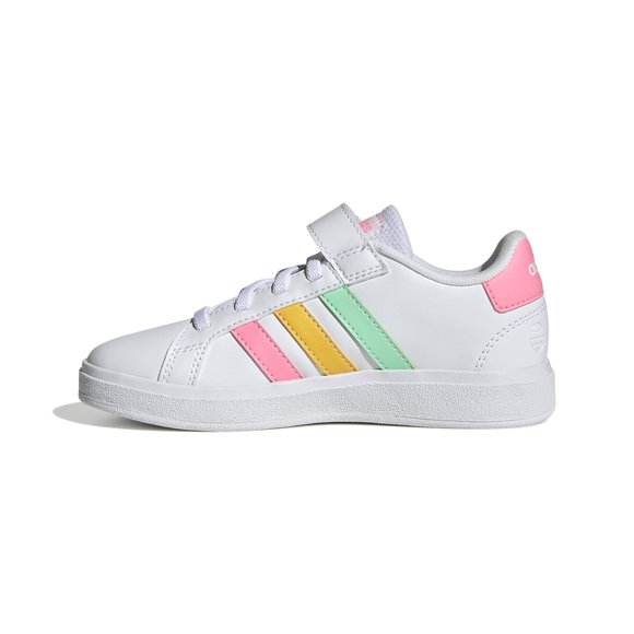ΠΑΙΔΙΚΑ ΠΟΛΥΧΡΩΜΑ ΠΑΠΟΥΤΣΙΑ ADIDAS COURT ΓΙΑ ΚΟΡΙΤΣΙΑ