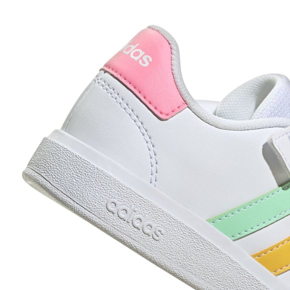 ΠΑΙΔΙΚΑ ΠΟΛΥΧΡΩΜΑ ΠΑΠΟΥΤΣΙΑ ADIDAS COURT ΓΙΑ ΚΟΡΙΤΣΙΑ
