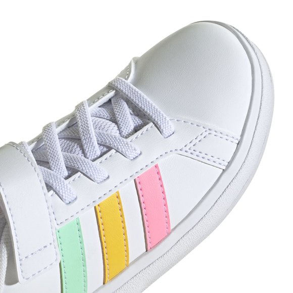 ΠΑΙΔΙΚΑ ΠΟΛΥΧΡΩΜΑ ΠΑΠΟΥΤΣΙΑ ADIDAS COURT ΓΙΑ ΚΟΡΙΤΣΙΑ