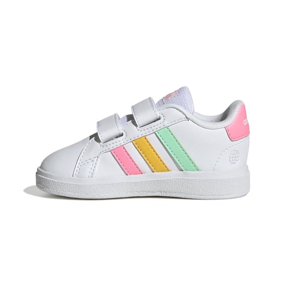 ΒΡΕΦΙΚΑ  ΠΟΛΥΧΡΩΜΑ   ΠΑΠΟΥΤΣΙΑ ADIDAS COURT ΓΙΑ ΚΟΡΙΤΣΙΑ