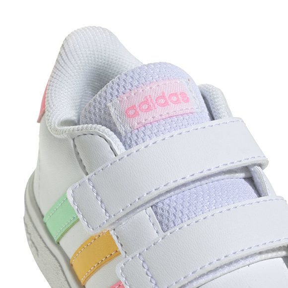 ΒΡΕΦΙΚΑ  ΠΟΛΥΧΡΩΜΑ   ΠΑΠΟΥΤΣΙΑ ADIDAS COURT ΓΙΑ ΚΟΡΙΤΣΙΑ