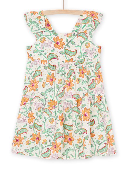 Παιδικό Φόρεμα για Κορίτσια Retro Flowers