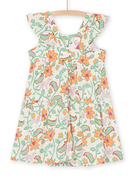 Παιδικό Φόρεμα για Κορίτσια Retro Flowers