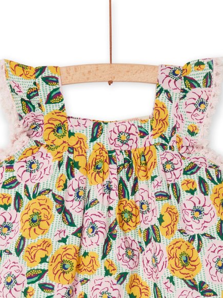 Βρεφικό Φόρεμα για Κορίτσια Vintage Floral