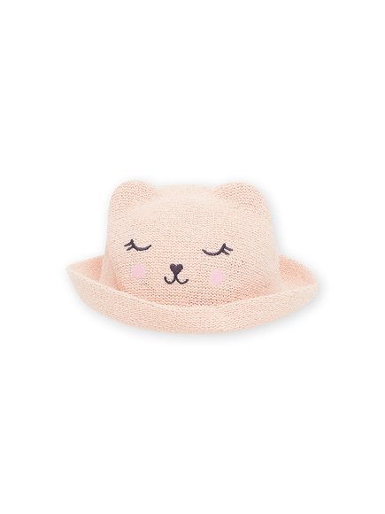 Βρεφικό Καπέλο για Κορίτσια Pink Bear