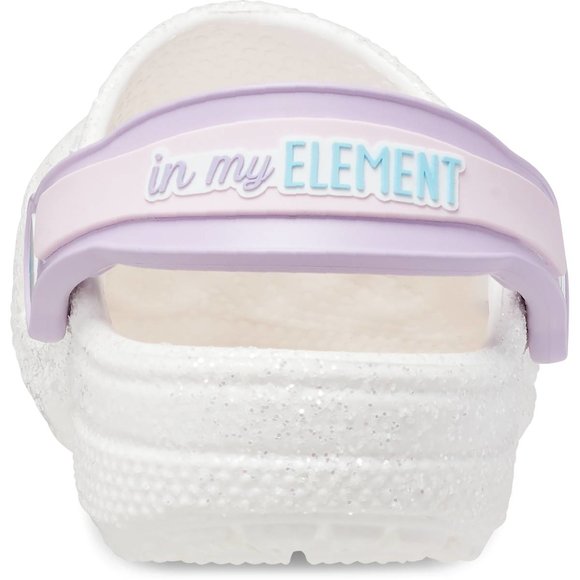 ΒΡΕΦΙΚΑ ΛΕΥΚΑ ΠΕΔΙΛΑ ΜΕ GLITTER  CROCS FROZEN