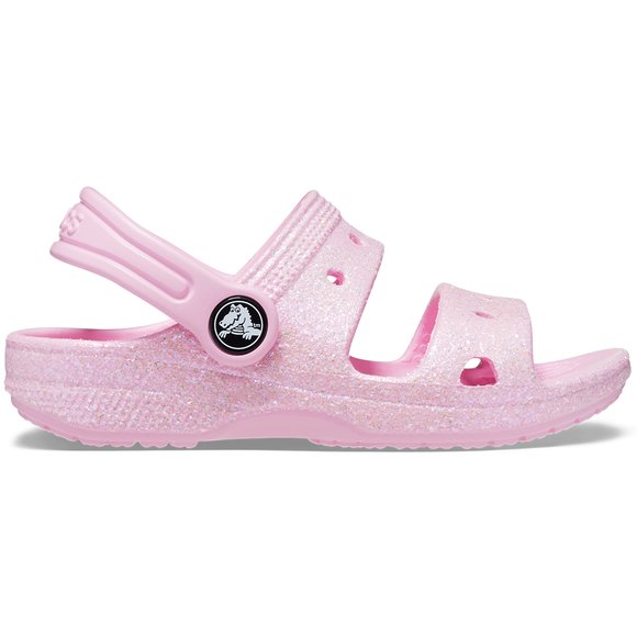 Crocs Crocband Παιδικά Σανδάλια Ροζ Glitter