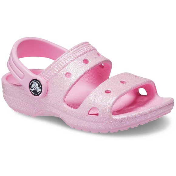 ΠΑΙΔΙΑ ΡΟΖ ΠΕΔΙΛΑ CROCS ΜΕ GLITTER ΓΙΑ ΚΟΡΙΤΣΙΑ