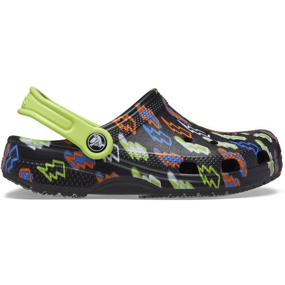 CROCS Crocs Crocband Παιδικά Σαμπό Black Lightning - ΜΑΥΡΟ
