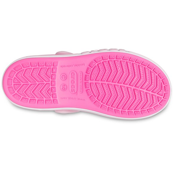 Crocs Crocband Παιδικά Σανδάλια Φούξια (Μεγέθη 19-35)