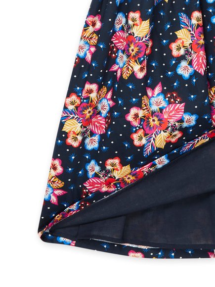 Παιδικό Φόρεμα για Κορίτσια Navy Pattern