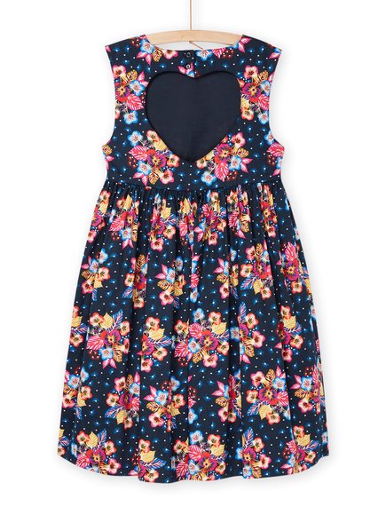 Παιδικό Φόρεμα για Κορίτσια Navy Pattern