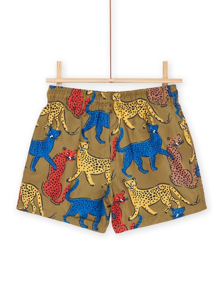 Παιδικό Μαγιό για Αγόρια Brown Leopards