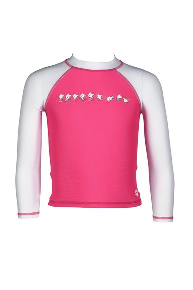 Παιδική Αντιηλιακή Μπλούζα Arena UV για Κορίτσια Pink