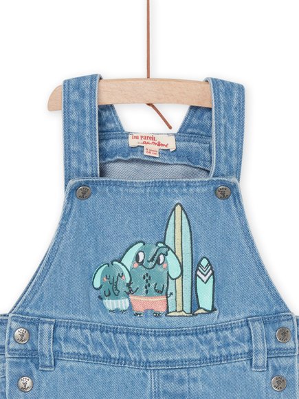 Βρεφική Σαλοπέτα για Αγόρια Denim Elephants