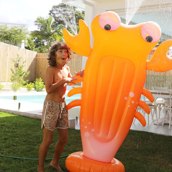 SUNNYLIFE Φουσκωτό Παιχνίδι Sonny the Sea Creature Neon Orange