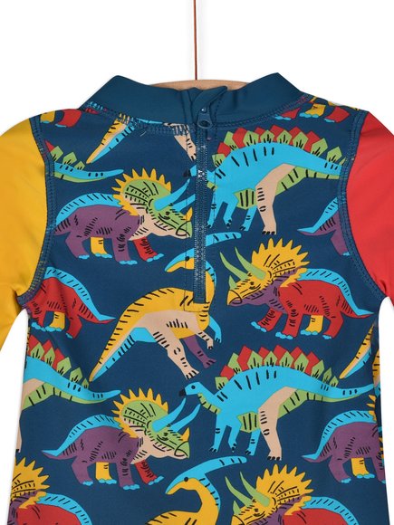 Βρεφικό Σετ Μαγιό για Αγόρια Navy Dinos