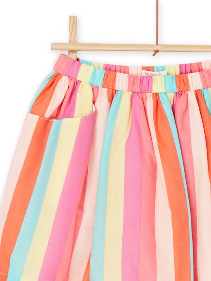 ΠΑΙΔΙΚΗ ΠΟΛΥΧΡΩΜΗ ΦΟΥΣΤΑ ΓΙΑ ΚΟΡΙΤΣΙΑ - ΚΙΤΡΙΝΟ φωτογραφία