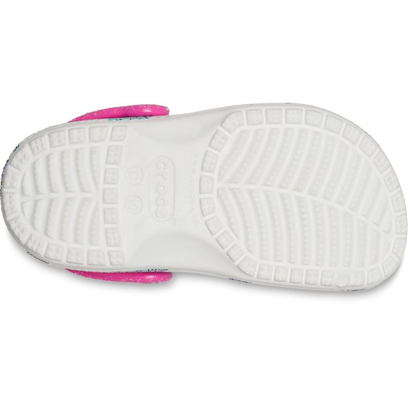 Crocs Crocband Παιδικά Παπούτσια Λευκά Butterfly