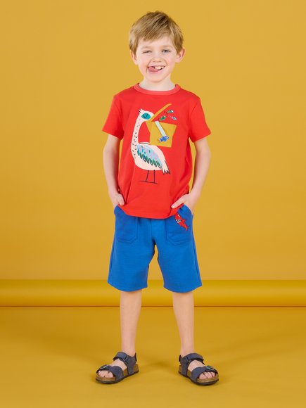 Παιδική Βερμούδα για Αγόρια Electric Blue Shark - ΜΠΛΕ φωτογραφία