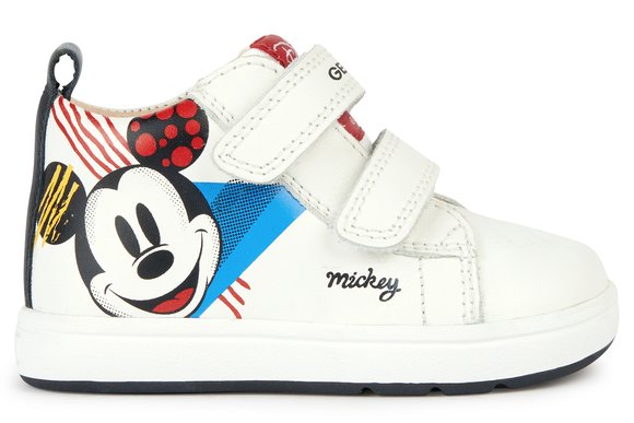 Βρεφικά Μποτάκια για Αγόρια Geox X Disney Mickey Mouse – ΛΕΥΚΟ